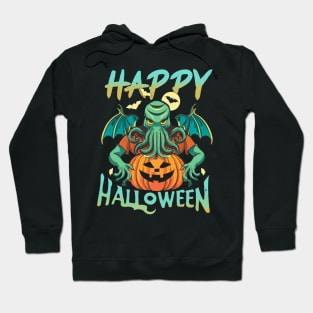 CTHULHU says HAPPY HALLOWEEN Hoodie